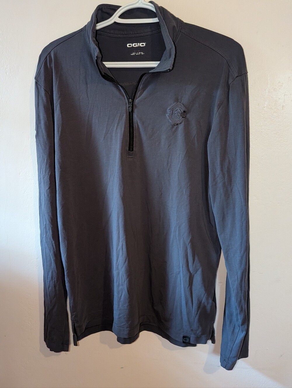 OGIO Dark Charcoal Quarter Zip Pullover